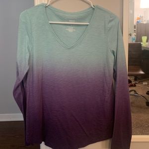 Sonoma Ombre Long Sleeve Shirt